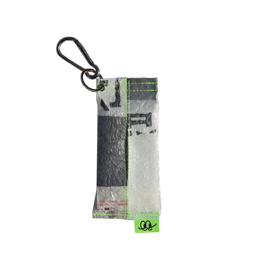 dog poop bag pouch / gray