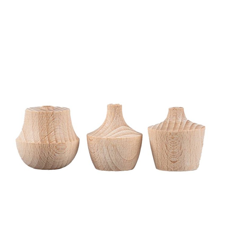 Bud series_miniature vase_Beech