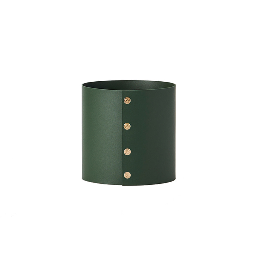 Pot cover leather_Deep Green