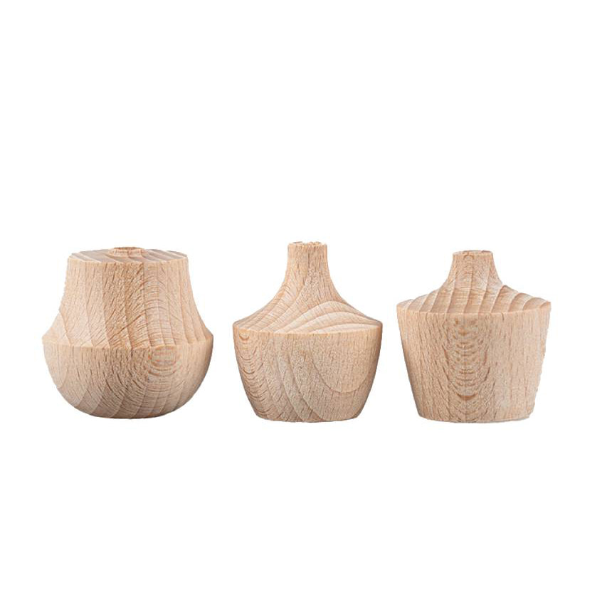 Bud series_miniature vase_Beech